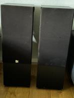 Kef c75 speakers, Gebruikt, 120 watt of meer, Front, Rear of Stereo speakers, Ophalen