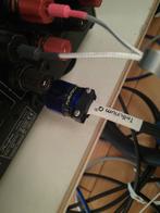 Tellurium q silver 1,5m, Furutech rhodium pluggen (np 1599-), Ophalen of Verzenden, Zo goed als nieuw, Minder dan 2 meter, Overige kabels