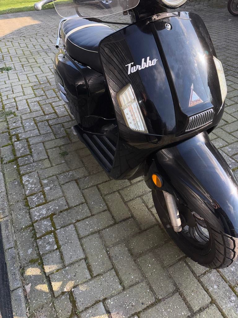 Turbho Belissimo Scooter - Blauw Kenteken, Fietsen en Brommers, Ophalen of Verzenden, Gebruikt, Overige merken