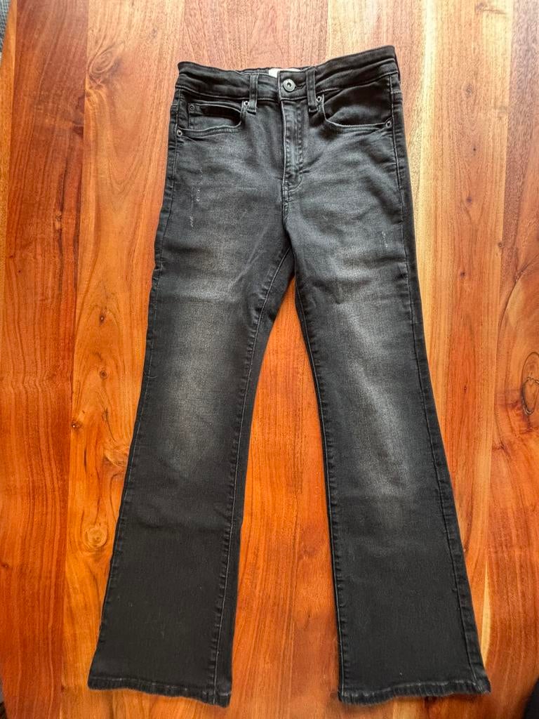 Zwarte flared jeans Shoeby, maat 158, Kinderen en Baby's, Kinderkleding | Maat 158, Ophalen of Verzenden, Zo goed als nieuw, Meisje