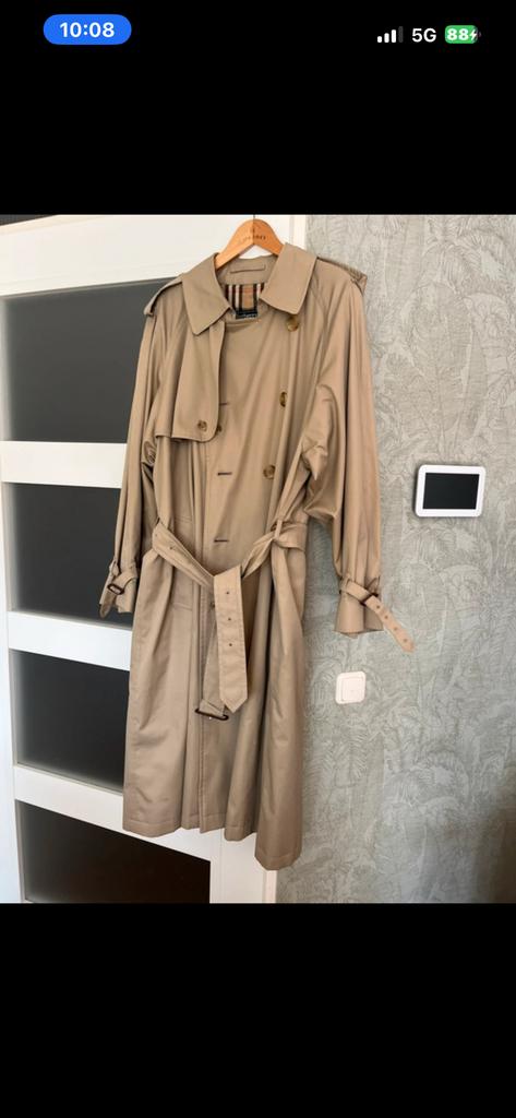 Burberry jas 54, Ophalen of Verzenden, Gedragen, Maat 52/54 (L), Beige