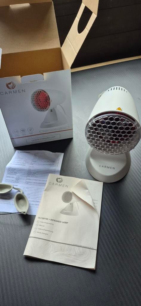 Carmen CIL1001W Infraroodlamp - Nieuw in doos, Ophalen, Nieuw, Overige typen