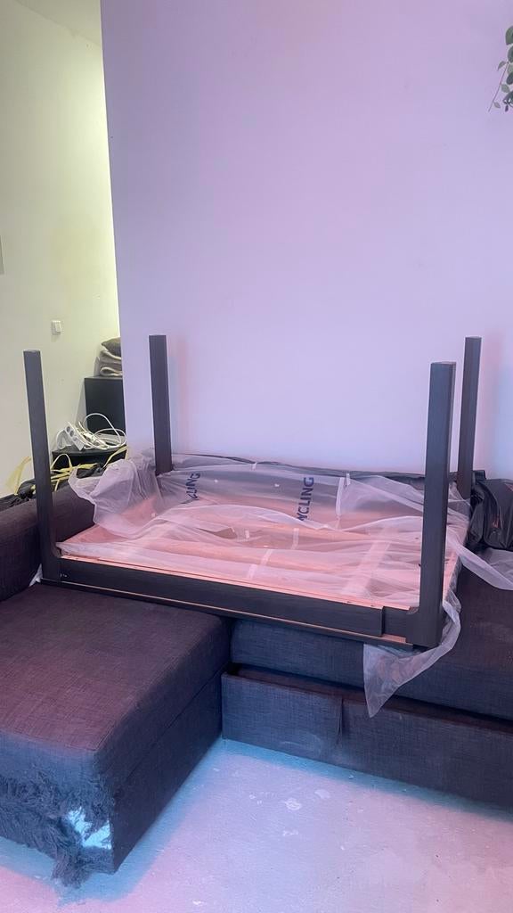 Ikea Ekedalen uitschuifbare eettafel donkerbruin, Huis en Inrichting, Ophalen, Gebruikt, 100 tot 150 cm, 50 tot 100 cm