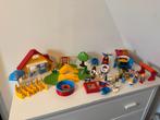Doos gemixt Playmobil 123 boerderij, speeltuin, helikopter, Ophalen of Verzenden, Gebruikt, Jongen of Meisje