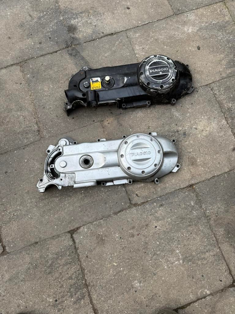 Piaggio zip carterkap x2, Fietsen en Brommers, Brommeronderdelen | Scooters, Ophalen of Verzenden, Zo goed als nieuw, Blok, Piaggio