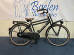 Cortina U4 24/42 3v Transportfiets Jongensfiets Mat Zwart, Ophalen, 24 inch, Info@alpinafietsen.nl, Versnellingen
