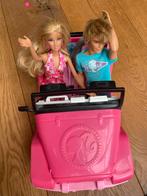 Barbie auto + Ken met extra outfit en Barbie, Ophalen of Verzenden, Gebruikt, Barbie