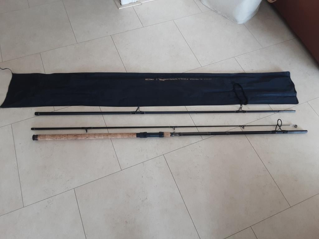 Spro Inspiration 360 penhengel karper/witvis met foudraal, Watersport en Boten, Ophalen of Verzenden, Zo goed als nieuw, Werphengel