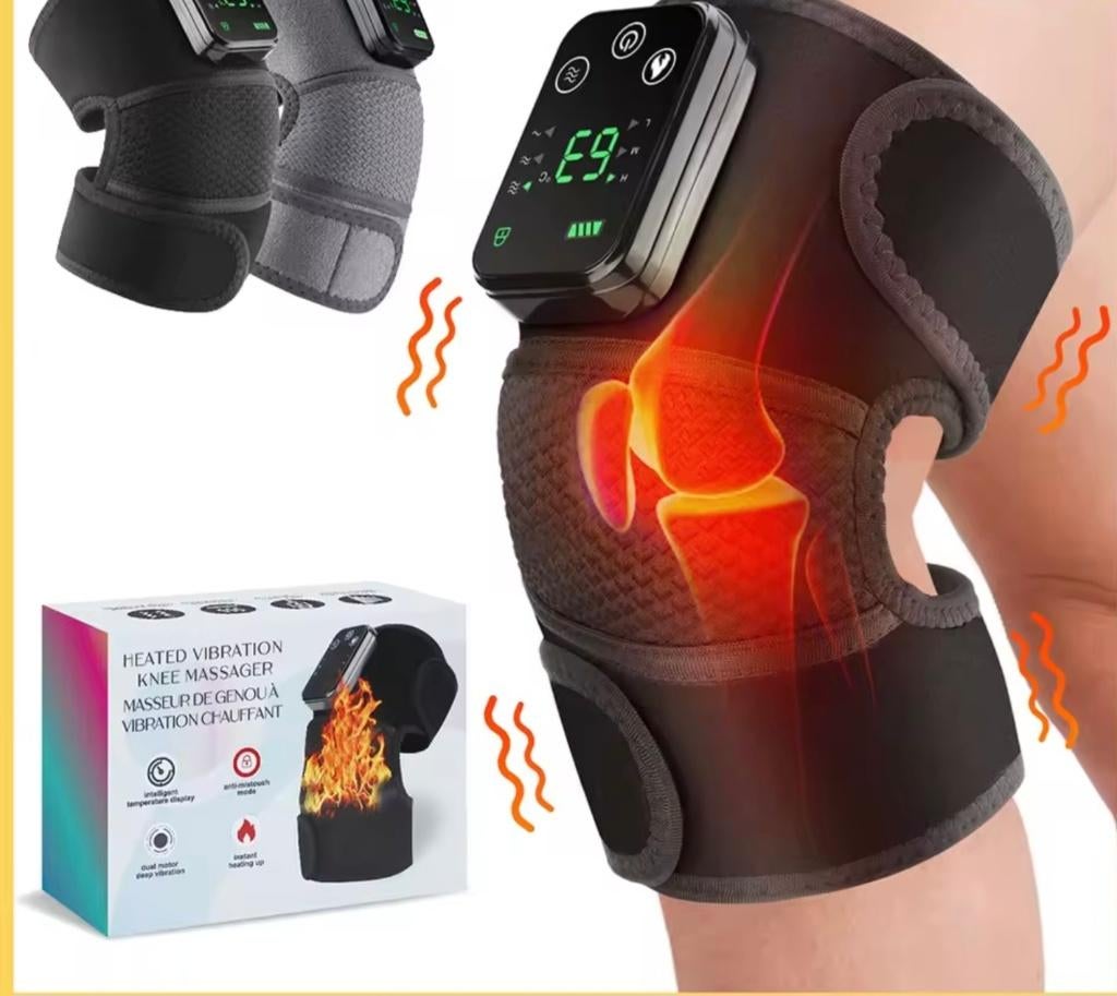 Knie Massager & Verwarmer - Ook voor Schouders, Sport en Fitness, Massageproducten, Ophalen, Nieuw, Apparaat