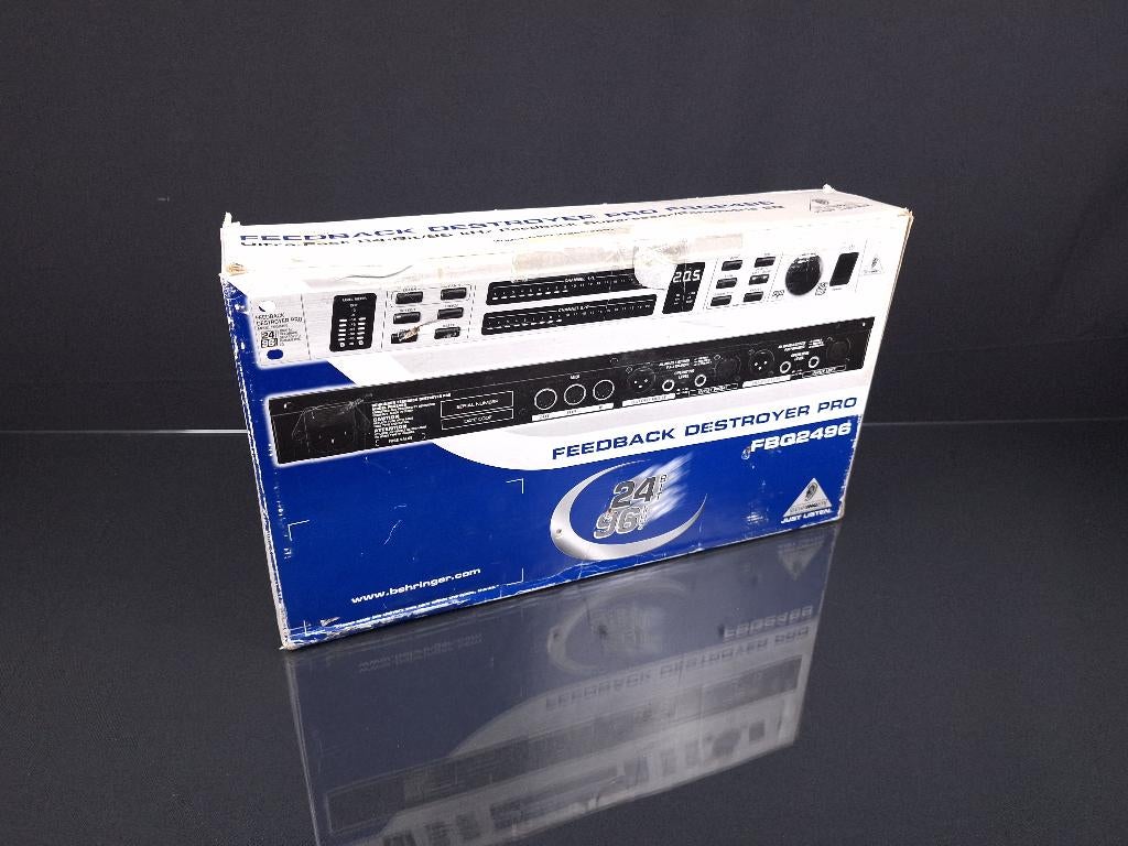 Feedback Destroyer – Behringer FBQ2496 - nieuw!, Muziek en Instrumenten, Effecten, Ophalen of Verzenden, Nieuw, Equalizer