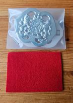 Baretembleem Natres, Verzamelen, Militaria | Algemeen, Ophalen of Verzenden, Landmacht, Nederland, Embleem of Badge