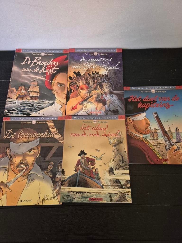 De jonge jaren van roodbaard, Boeken, Meerdere stripboeken, Ophalen of Verzenden, Gelezen