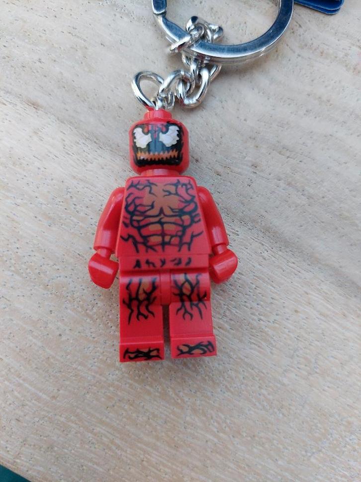 Lego Marvel Spiderman: Carnage sleutelhanger, Kinderen en Baby's, Speelgoed | Duplo en Lego, Nieuw, Lego, Complete set, Ophalen of Verzenden