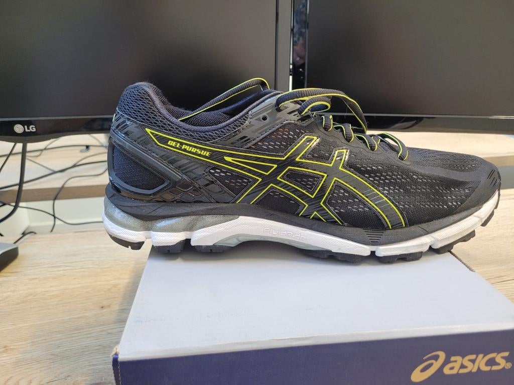Asics Gel-Pursue 3 hardloopschoenen maat 44,5, Hardloopschoenen, Nieuw, Ophalen of Verzenden, Hardlopen