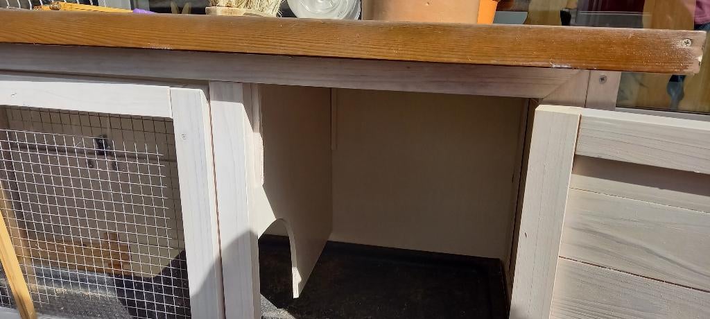 Konijnenhok buiten, Ophalen, Nieuw, 90 cm of meer, Konijn