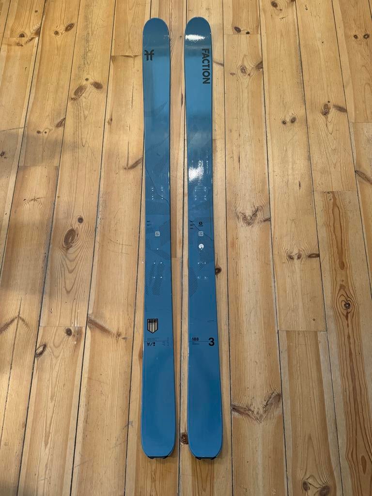 Faction Agent 3 All-Mountain Freeride Tourski - 188 cm, Overige merken, Ophalen of Verzenden, Skiën, Ski's