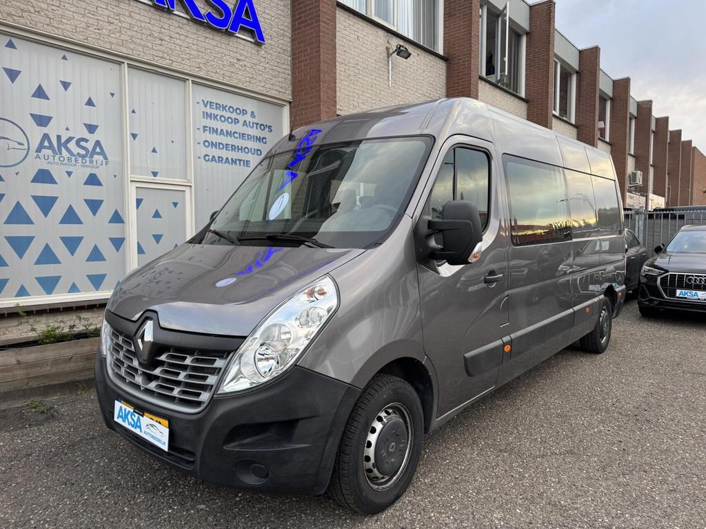Renault Master bestel T35 2.3 dCi L3H2 Energy Dubbel Cabine, Auto's, Bestelauto's, Voorwielaandrijving, Euro 6, 4 cilinders, Elektrische ramen