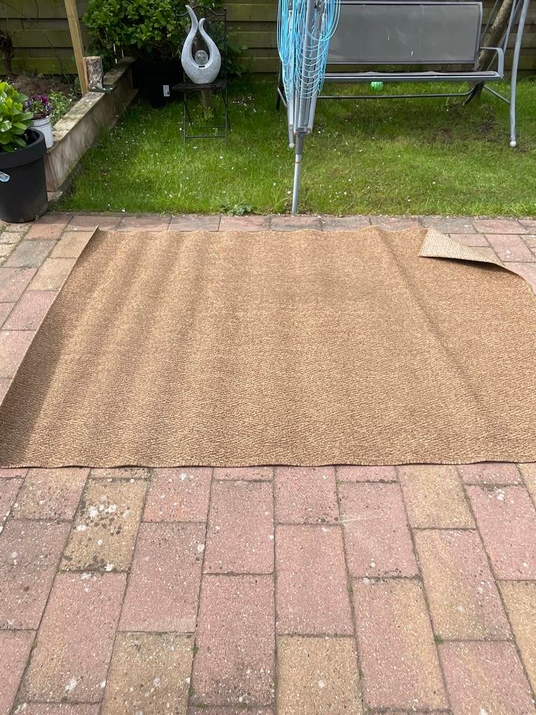 IKEA LYDERSHOLM Vloerkleed 160x230 cm, Huis en Inrichting, Ophalen, Bruin, 150 tot 200 cm, 200 cm of meer