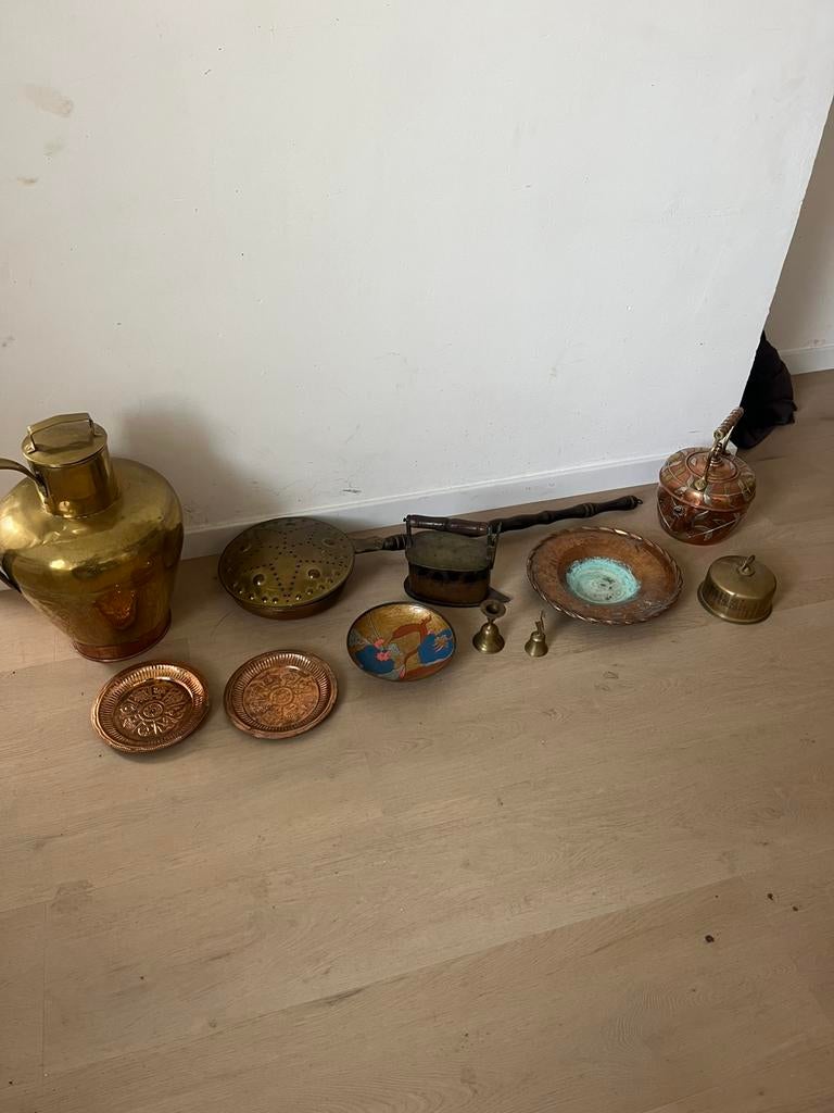 Koperen verzameling, Antiek en Kunst, Antiek | Koper en Brons, Ophalen
