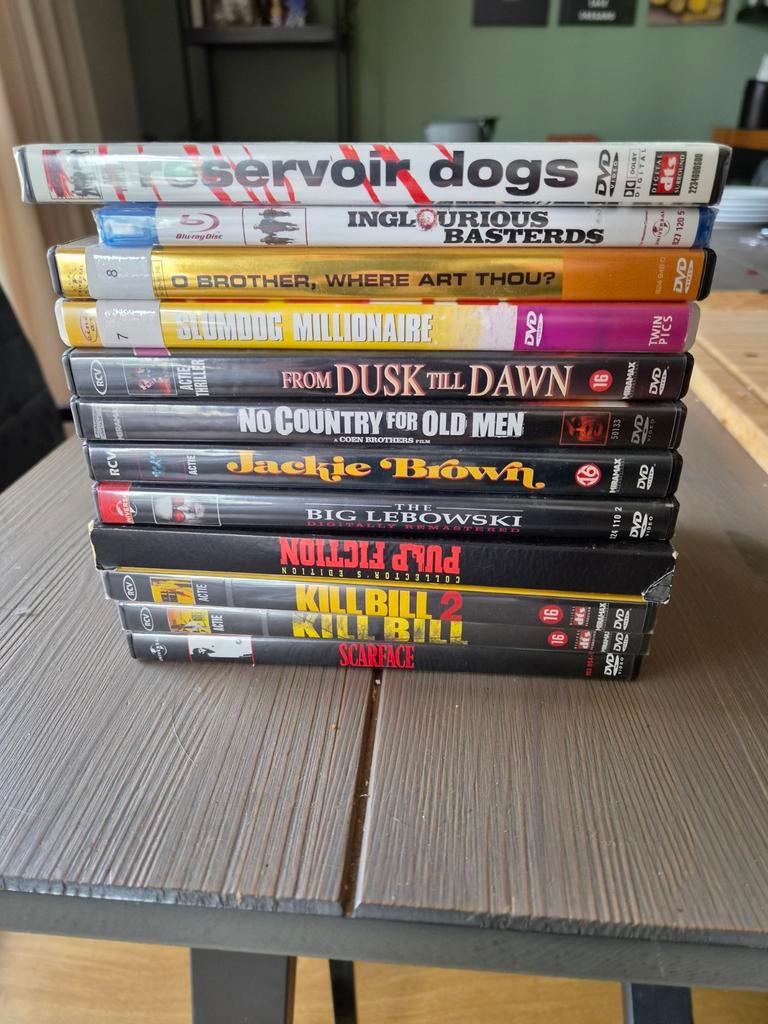 DVD collectie, voornamelijk Tarantino, Ophalen of Verzenden