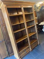 Boekenkast 4 lades onderin - teakhouten open kast Flamant, Huis en Inrichting, Ophalen, Wilms, Nieuw, Info@houseofcoco.nl