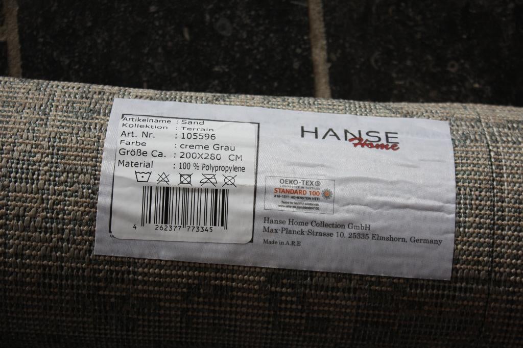 Vloerkleed Terrain Hanse Home creme grijs perzisch 200x280, Huis en Inrichting, Stoffering | Tapijten en Kleden, Ophalen of Verzenden