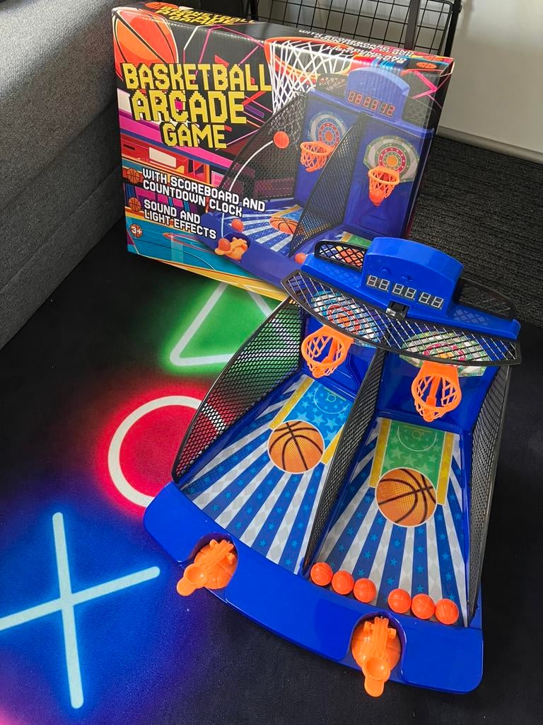 Basketbal spel arcade game basketball met scorebord, Ophalen, Zo goed als nieuw, Bal