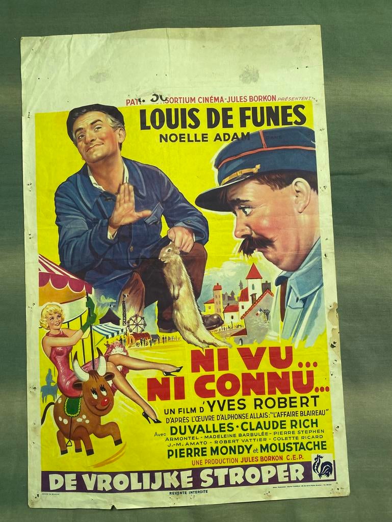 100-tal oude filmaffiches, Verzamelen, Posters, Ophalen of Verzenden, Zo goed als nieuw, Film en Tv