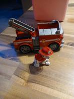 Paw Patrol brandweerwagen met Marshall figuur, Ophalen of Verzenden, Gebruikt, Jongen of Meisje