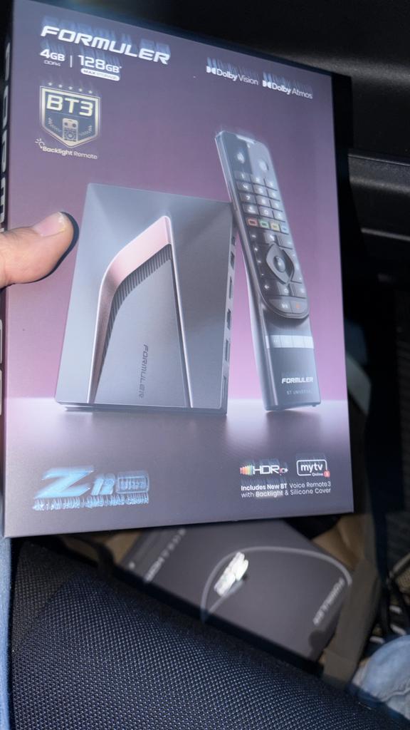 Formuler Z12 Ultra 4K Android TV Box met BT3 Afstandsbedieni, Audio, Tv en Foto, Mediaspelers, Nieuw, Minder dan 500 GB, HDMI