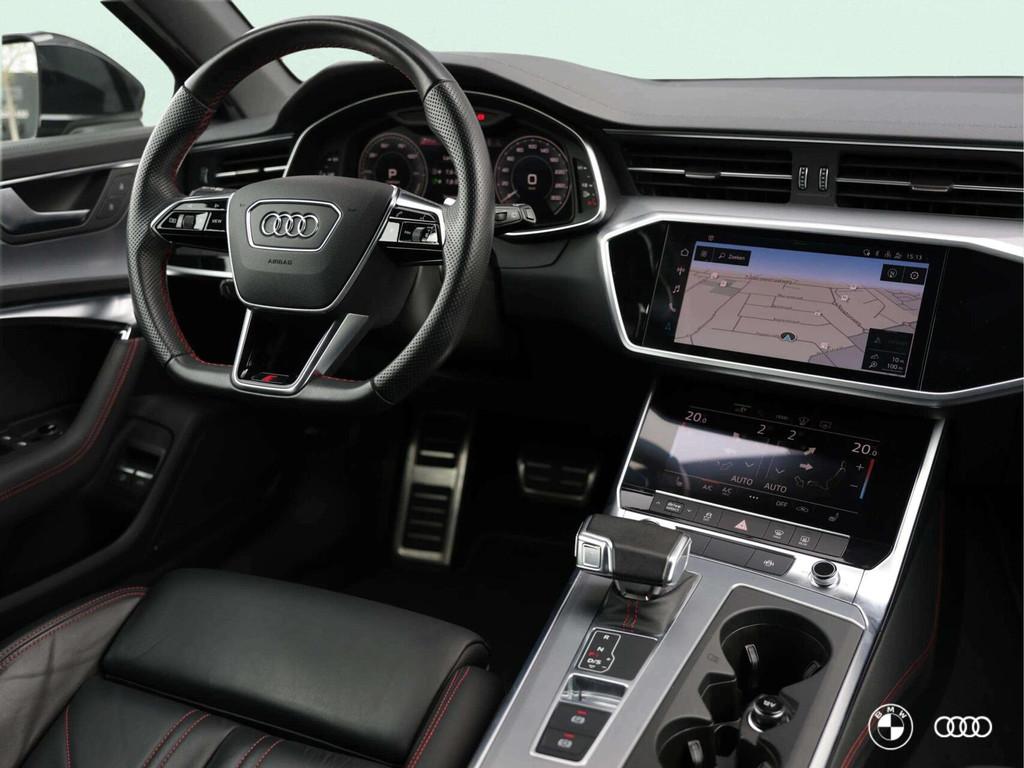 Audi A6 50 TFSIe S EDITION / PANODAK / BANGOLUFSEN / LEDER /, Automaat, 77 km/l, 4 cilinders, Lichtsensor
