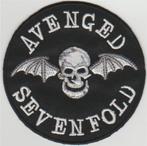 Avenged Sevenfold stoffen opstrijk patch embleem #1, Ophalen of Verzenden, Nieuw, Kleding
