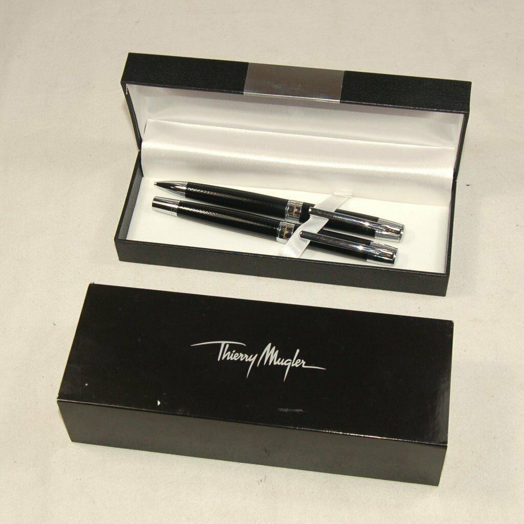 Thierry Mugler pennenset, Verzamelen, Overige merken, Pennenset, Met doosje, Ophalen of Verzenden