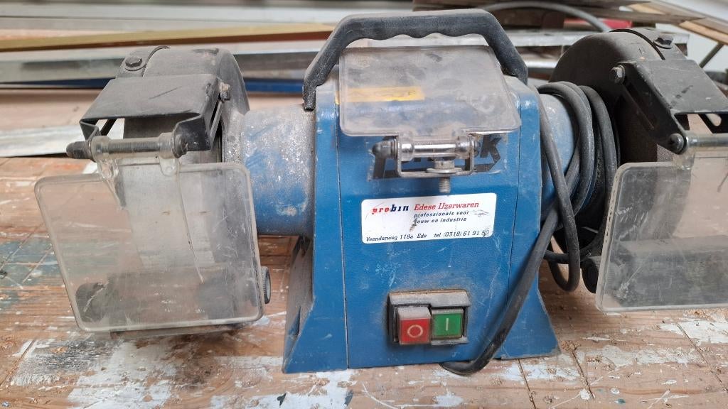 bankslijper Creusen slijpmachine, Doe-het-zelf en Verbouw, Gereedschap | Slijpmachines, Ophalen, Gebruikt, Minder dan 700 watt
