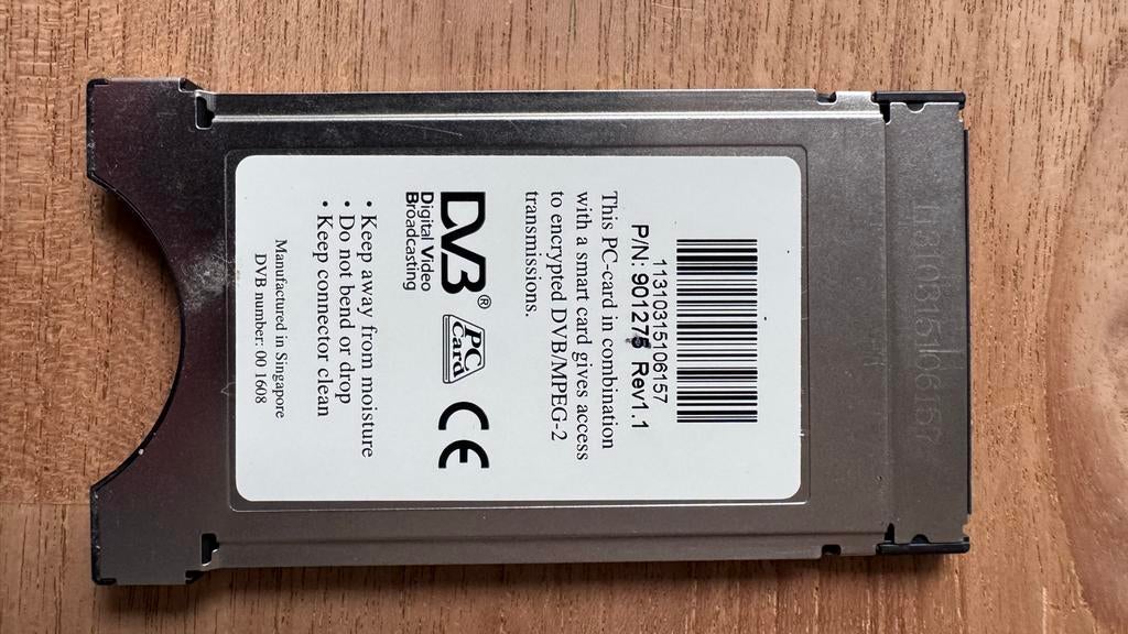 Aston DVB PC Card - Digitale TV Ontvanger, Ophalen, Zo goed als nieuw