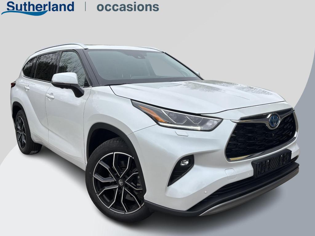 Toyota Highlander 2.5 AWD Hybrid Premium | 7p | Panoramadak, Auto's, Toyota, Automaat, Gebruikt, Euro 6, 4 cilinders