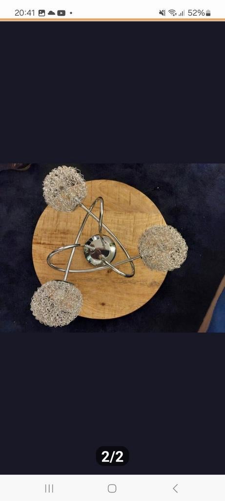 Plafondlamp, Huis en Inrichting, Lampen | Plafondlampen, Ophalen of Verzenden, Zo goed als nieuw