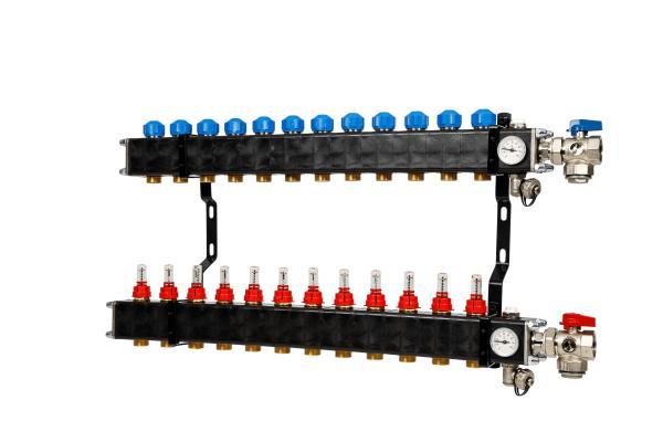 Henco verdeler 11 groeps Nieuw in doos, Doe-het-zelf en Verbouw, Verwarming en Radiatoren, Nieuw, Overige typen, Minder dan 200 watt