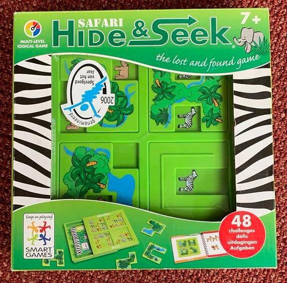 Smart Games Hide and Seek Safari eenpersoons spel, Ophalen of Verzenden, Zo goed als nieuw