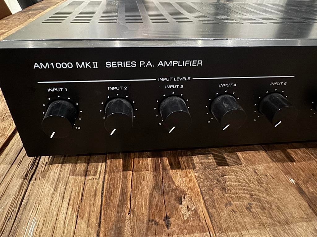 RCF AM1000 MKII Series P.A. Versterker, Overige merken, Ophalen of Verzenden, 120 watt of meer, Gebruikt