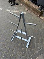 Opberg rek halter schijven 28-30 mm, Ophalen, Halterschijven, Gebruikt, 30 mm