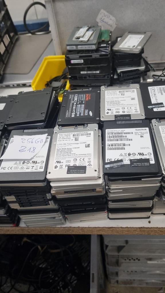 Gezocht partijen ssd , nvm en hdd 3,5 vanaf 2 tb, Ophalen of Verzenden, Laptop