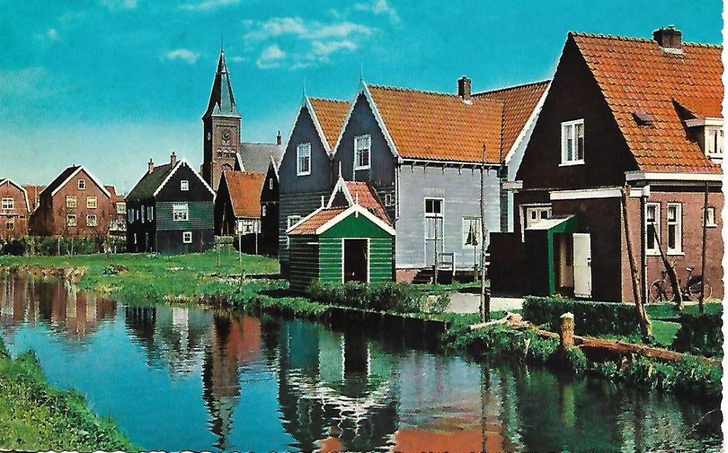 Marken- -Dorpsgezicht., Verzenden, 1960 tot 1980, Gelopen, Noord-Holland