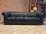 Originele 4-zits Chesterfield bank - 255cm breed, Ophalen, 250 tot 300 cm, Info@chesterfieldjinkie.nl, Rechte bank