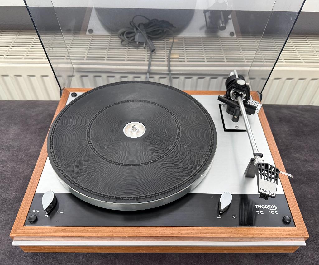 THORENS TD-160 platenspeler, Audio, Tv en Foto, Platenspelers, Ophalen, Gebruikt, Platenspeler, Thorens