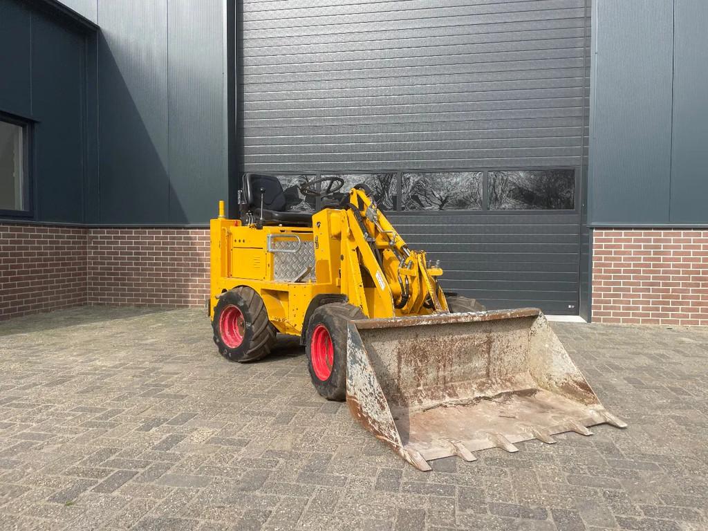Knikmops 90 2018 mini loader shovel - Lease per maand - gian, Zakelijke goederen, Wiellader of Shovel