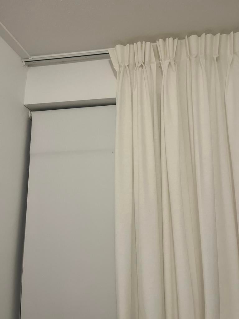 Hema gordijn 1 m breed x 2.30 hoog, Ophalen of Verzenden, Zo goed als nieuw, 200 cm of meer