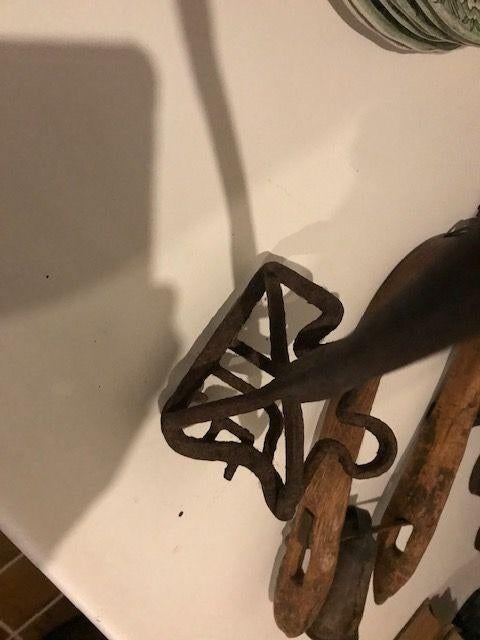 brandijzer brandmerking brandmerk, Ophalen of Verzenden