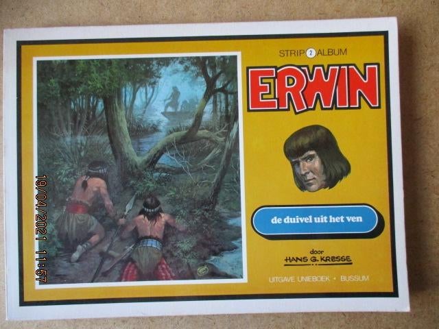 adv1449 erwin 2, Eén stripboek, Ophalen, Gelezen