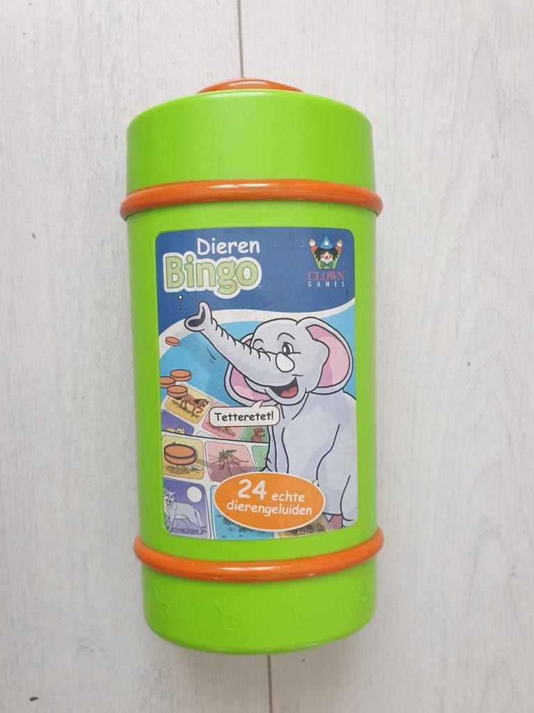 Clown Games Dieren Bingo Spel, Ophalen of Verzenden, Zo goed als nieuw, Jongen of Meisje
